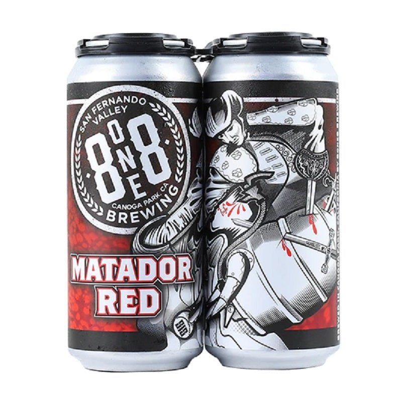 8one8 Brewing 'Matador Red' American Red Ale Beer 4-Pack - Vintage Wine & Spirits