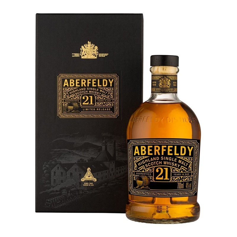 Aberfeldy 21 Year Old Highland Single Malt Scotch Whisky - Vintage Wine & Spirits