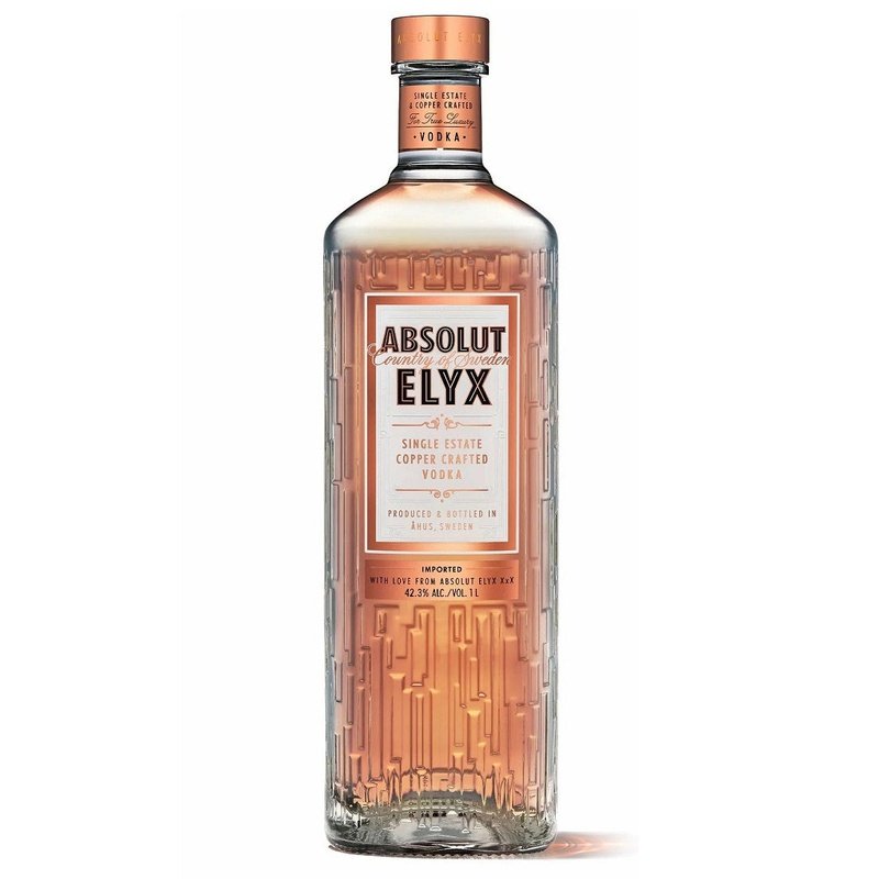 Absolut Elyx Single Estate Copper Crafted Vodka Liter - Vintage Wine & Spirits
