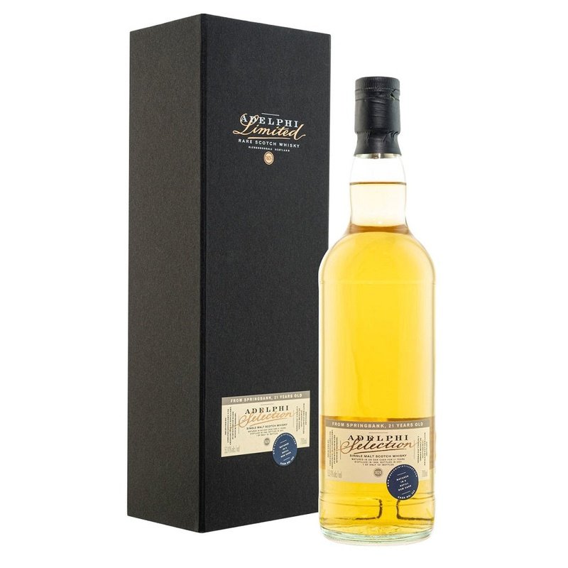 Adelphi Selection 'Springbank' 21 Year Old 1999 Single Malt Scotch Whisky - Vintage Wine & Spirits