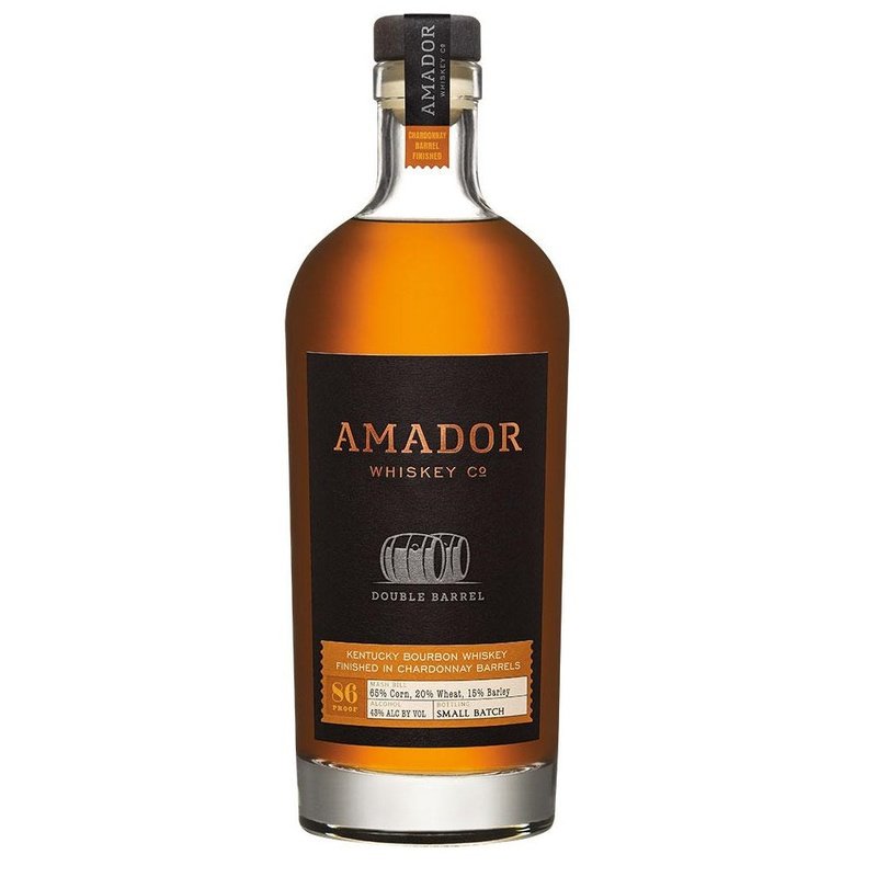 Amador Double Barrel Chardonnay Barrels Finish Kentucky Bourbon Whiskey - Vintage Wine & Spirits