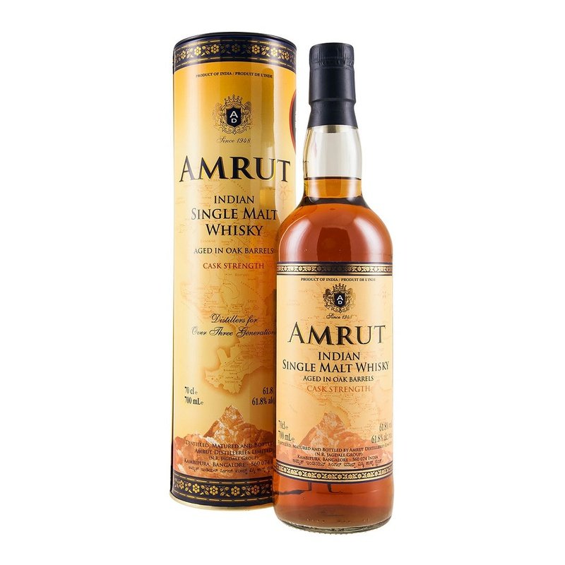 Amrut Cask Strength Single Malt Indian Whisky - Vintage Wine & Spirits