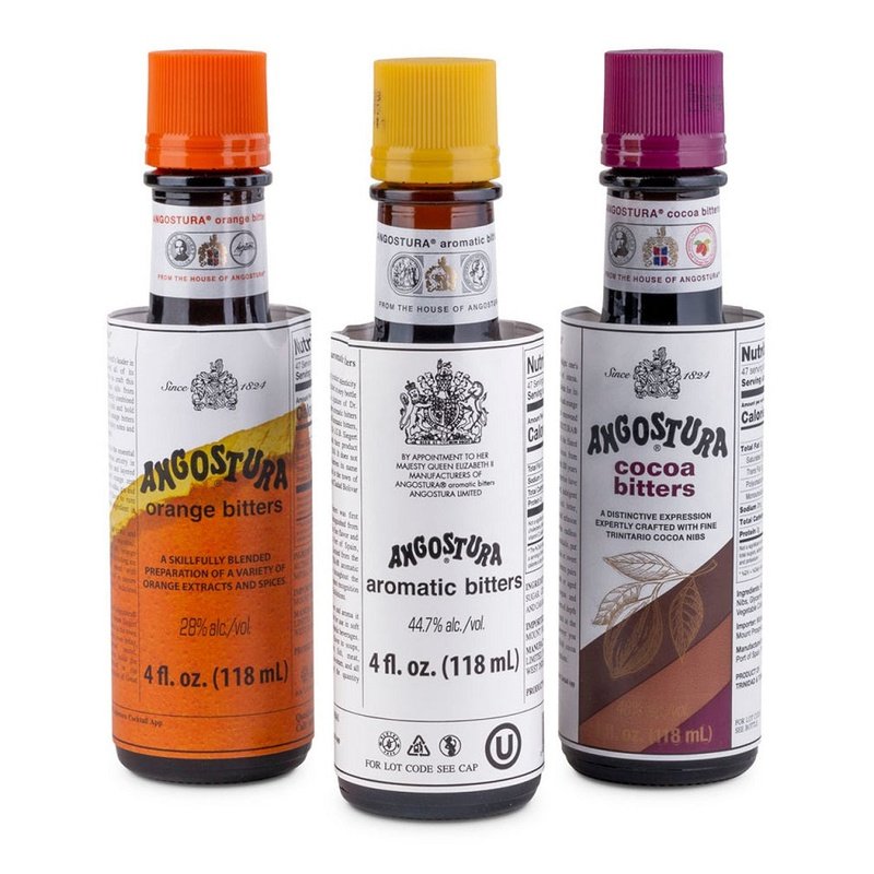 Angostura Bitters Aromatic-Orange-Cocoa 3-Pack 118ml - Vintage Wine & Spirits