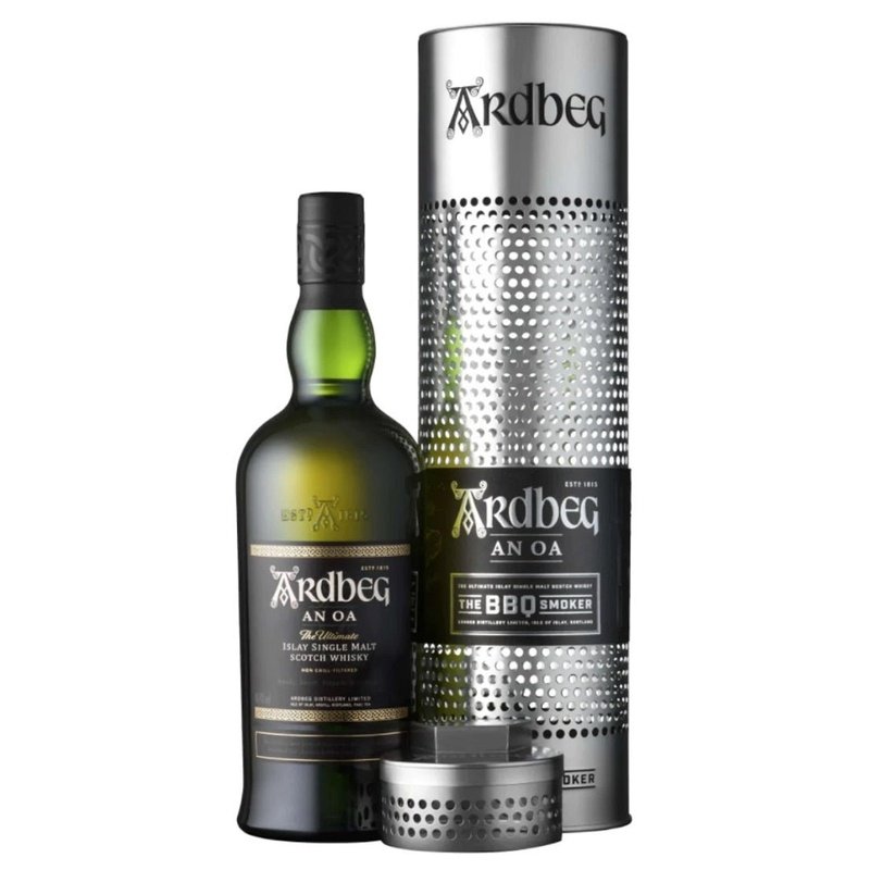 Ardbeg 'An Oa' Islay Single Malt Scotch Whisky w/BBQ Smoker - Vintage Wine & Spirits
