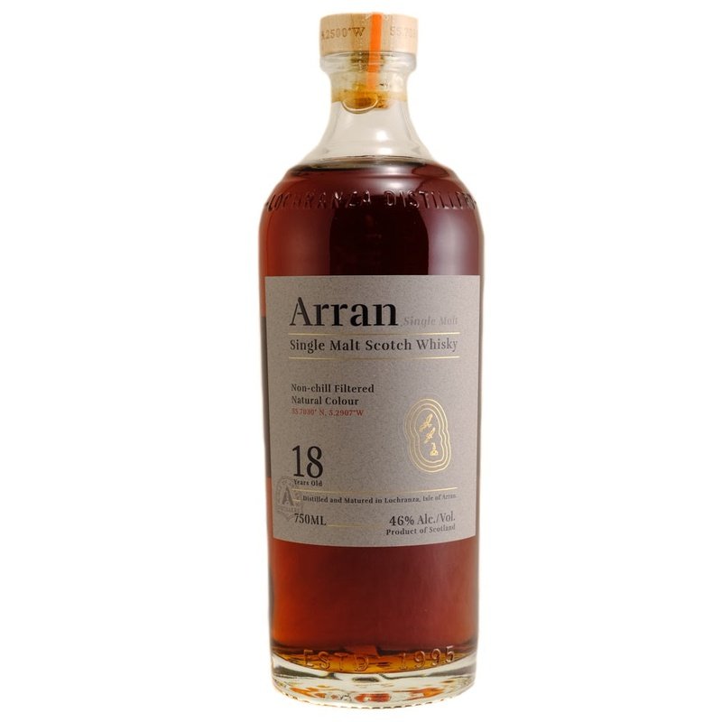 Arran 18 Year Old Single Malt Scotch Whisky - Vintage Wine & Spirits