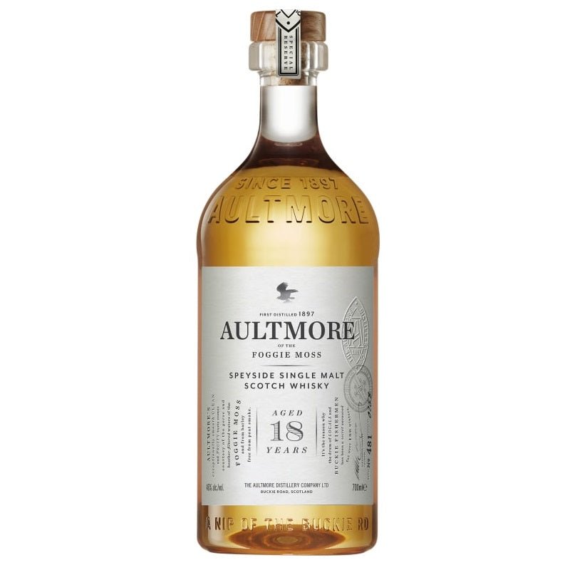 Aultmore of The Foggie Moss 18 Year Old Speyside Single Malt Scotch Whisky - Vintage Wine & Spirits