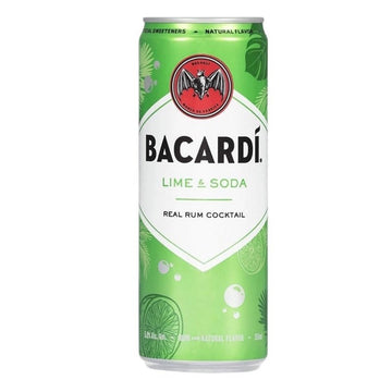 Bacardí Lime & Soda Rum Cocktail 4-Pack - Vintage Wine & Spirits