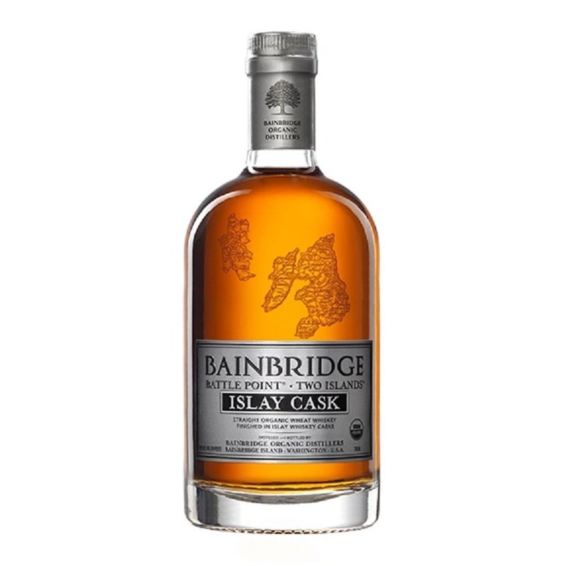 Bainbridge Battle Point Two Islands Islay Cask Organic Whiskey - Vintage Wine & Spirits