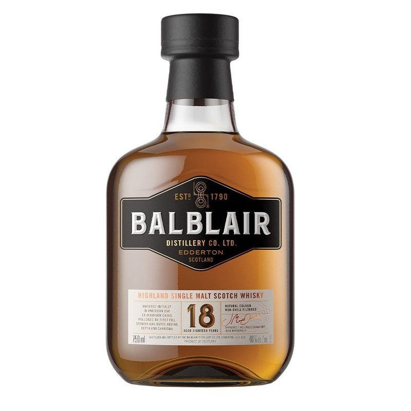 Balblair 18 Year Old Highland Single Malt Scotch Whisky - Vintage Wine & Spirits