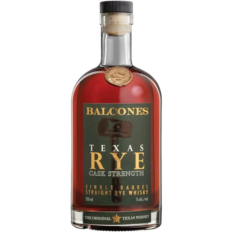 Balcones Texas Rye Cask Strength Single Barrel Straight Rye Whisky - Vintage Wine & Spirits