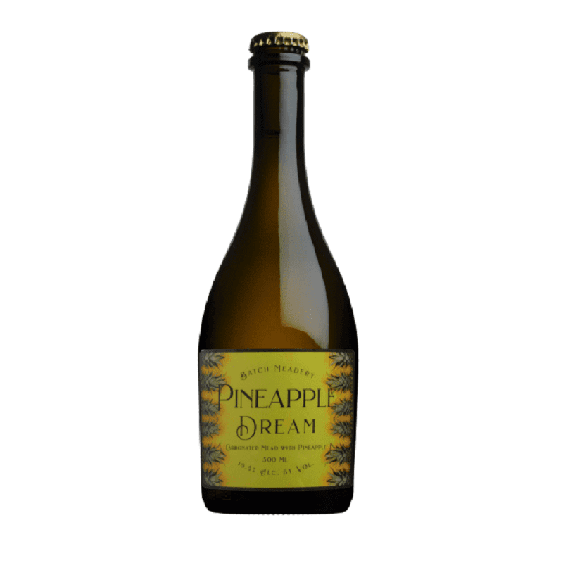 Batch Mead Pineapple Dream Semi-Sweet Mead 500ml - Vintage Wine & Spirits