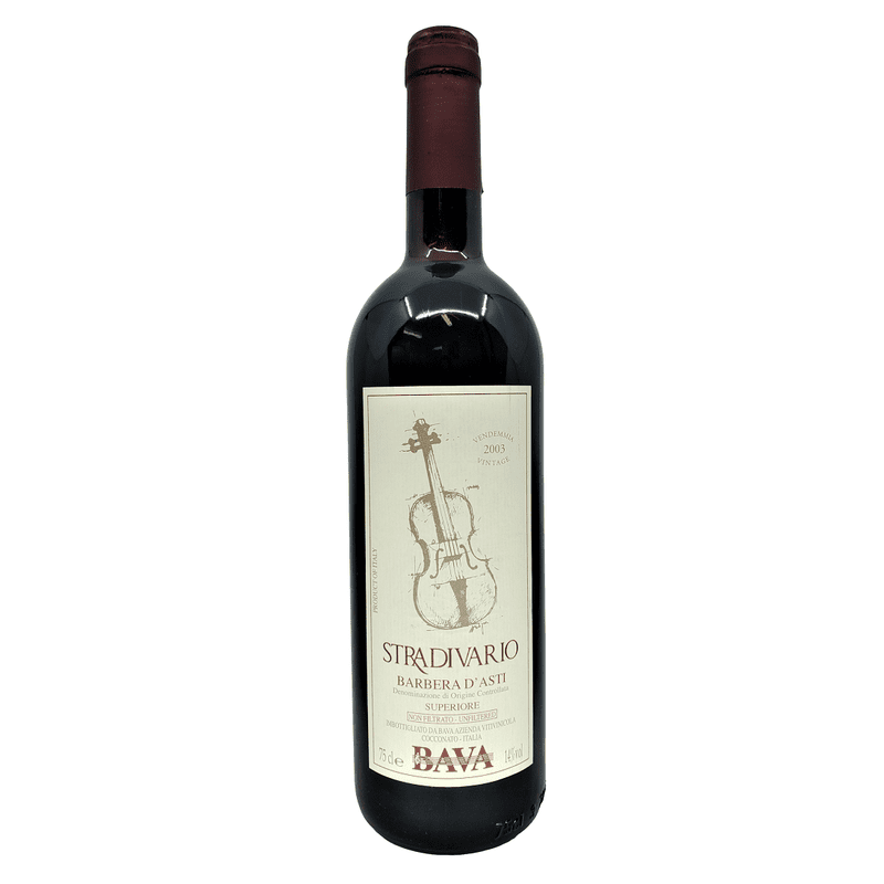 Bava Stradivario Barbera D'Asti Superiore 2003 - Vintage Wine & Spirits