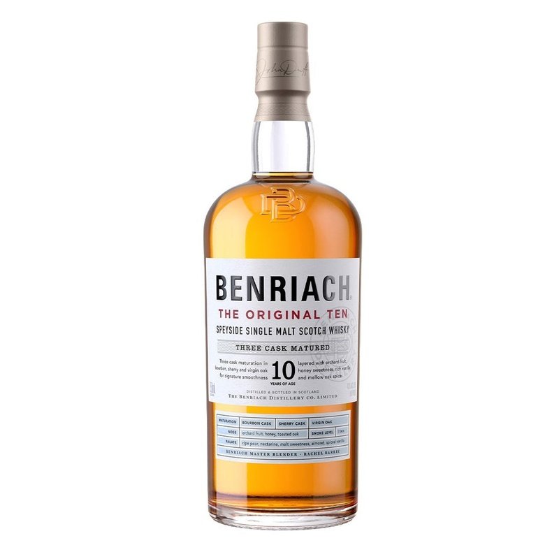 Benriach 10 Year Old 'The Original Ten' Three Cask Matured Speyside Single Malt Scotch Whisky - Vintage Wine & Spirits