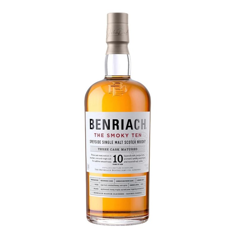 Benriach 10 Year Old 'The Smoky Ten' Speyside Single Malt Scotch Whisky - Vintage Wine & Spirits