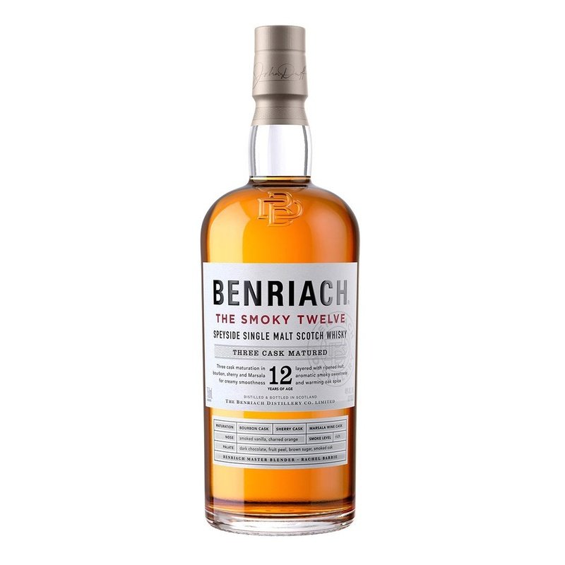 Benriach 12 Year Old 'The Smoky Twelve' Speyside Single Malt Scotch Whisky - Vintage Wine & Spirits
