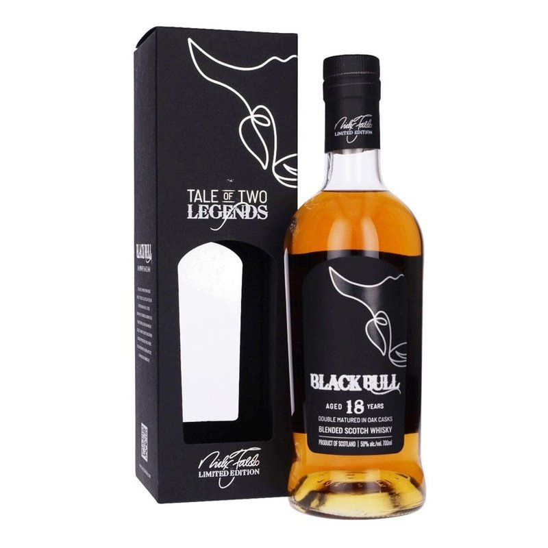 Black Bull 18 Year Old 'Tale of Two Legends' Blended Scotch Whisky - Vintage Wine & Spirits