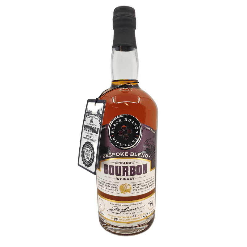 Black Button 'Bespoke Blend' Private Selection Straight Bourbon Whiskey - Vintage Wine & Spirits