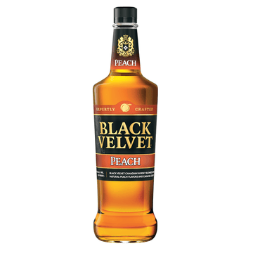 Black Velvet Peach Blended Canadian Whisky - Vintage Wine & Spirits