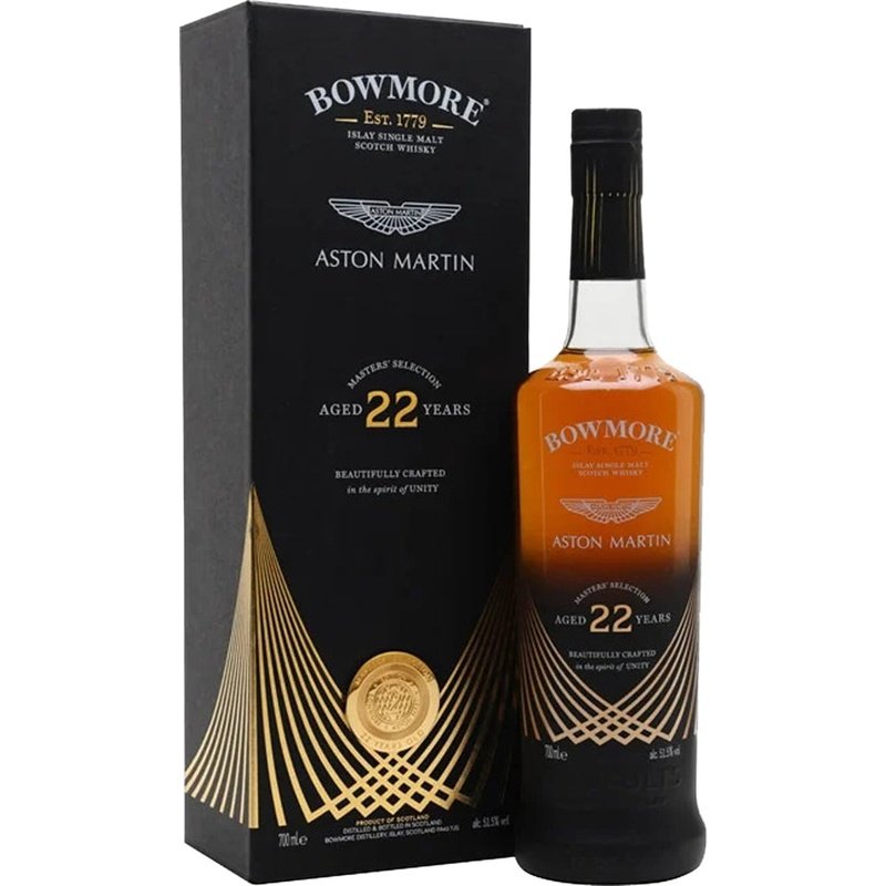 Bowmore x Aston Martin 22 Year Old Single Malt Scotch Whisky - Vintage Wine & Spirits