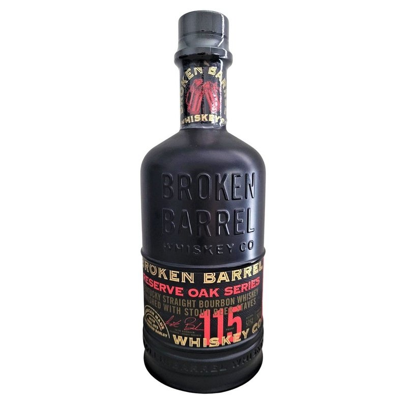 Broken Barrel Reserve Oak Series Stout Beer Finish Kentucky Straight Bourbon Whiskey - Vintage Wine & Spirits