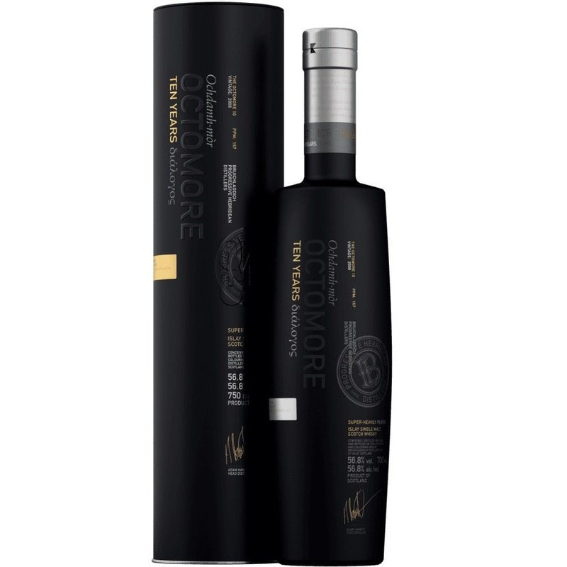 Bruichladdich Octomore 10 Year Old Super Heavily Peated Islay Single Malt Scotch Whisky - Vintage Wine & Spirits