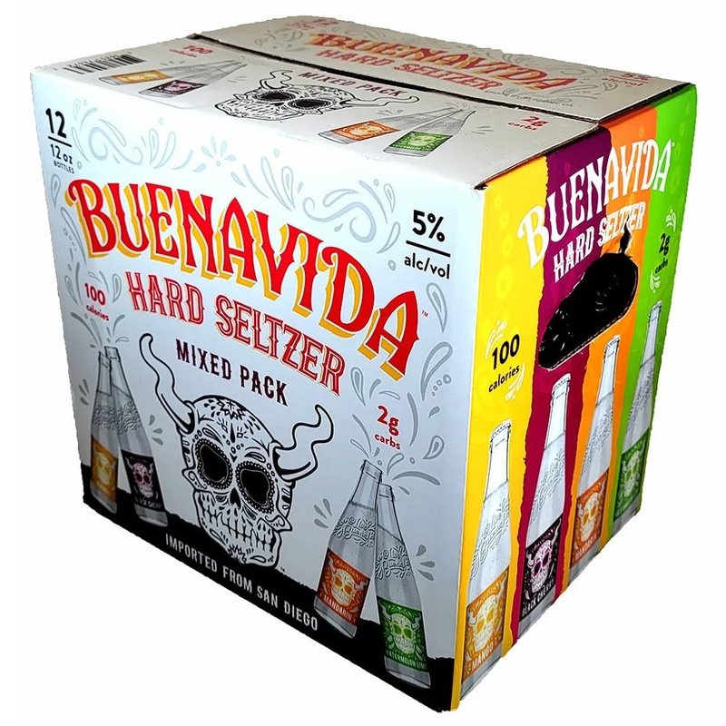 Buenavida Hard Seltzer Mixed 12-Pack - Vintage Wine & Spirits