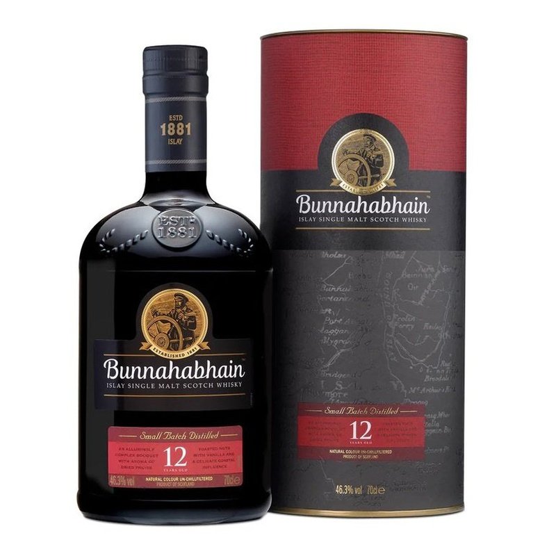 Bunnahabhain 12 Year Old Islay Single Malt Scotch Whisky - Vintage Wine & Spirits