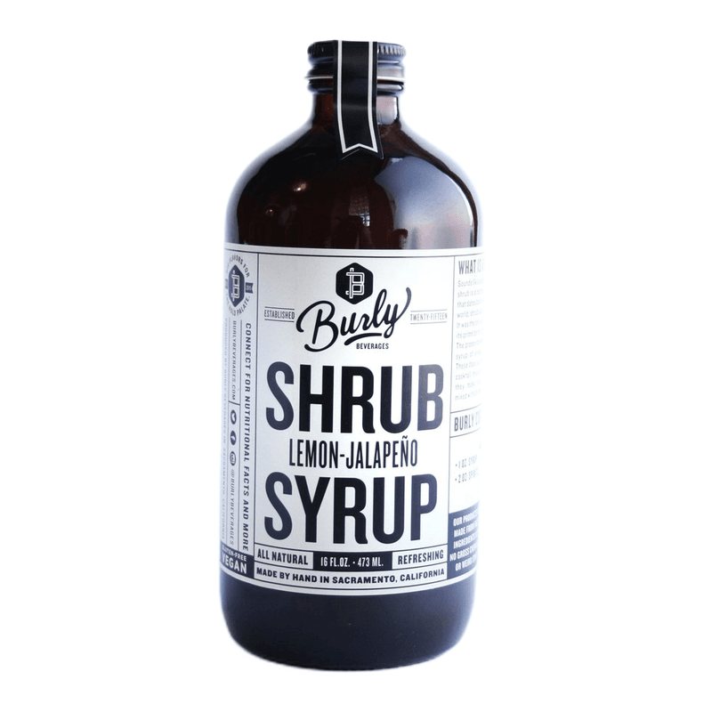 Burly 'Lemon-Jalapeno' Shrub Syrup - Vintage Wine & Spirits
