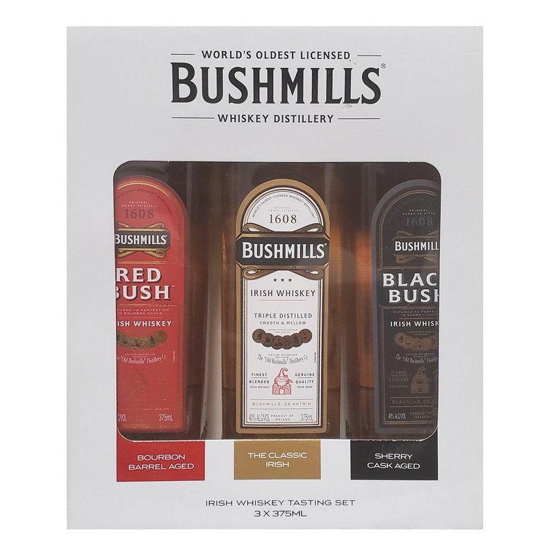 Bushmills Irish Whiskey Tasting Set 3-Pack 375ml - Vintage Wine & Spirits
