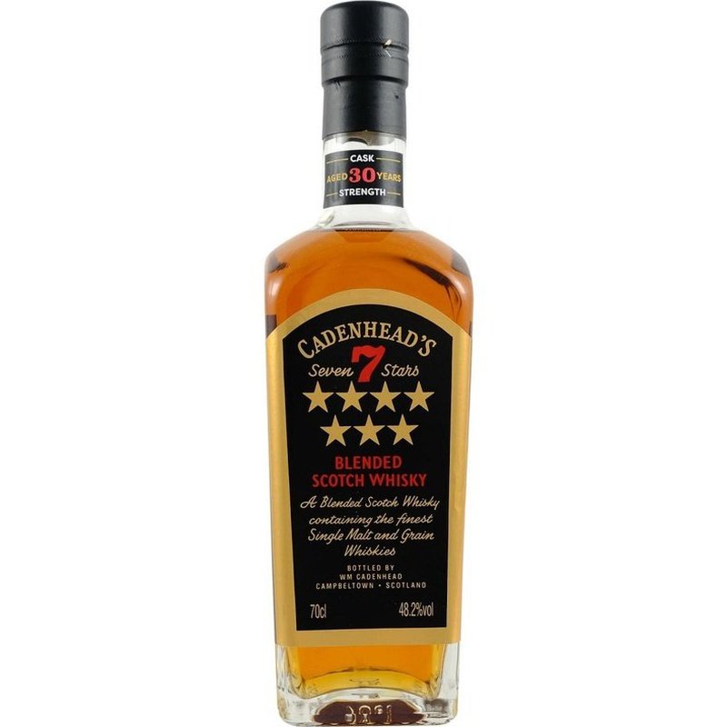 Cadenhead's '7 Stars' 30 Year Old Blended Scotch Whisky - Vintage Wine & Spirits