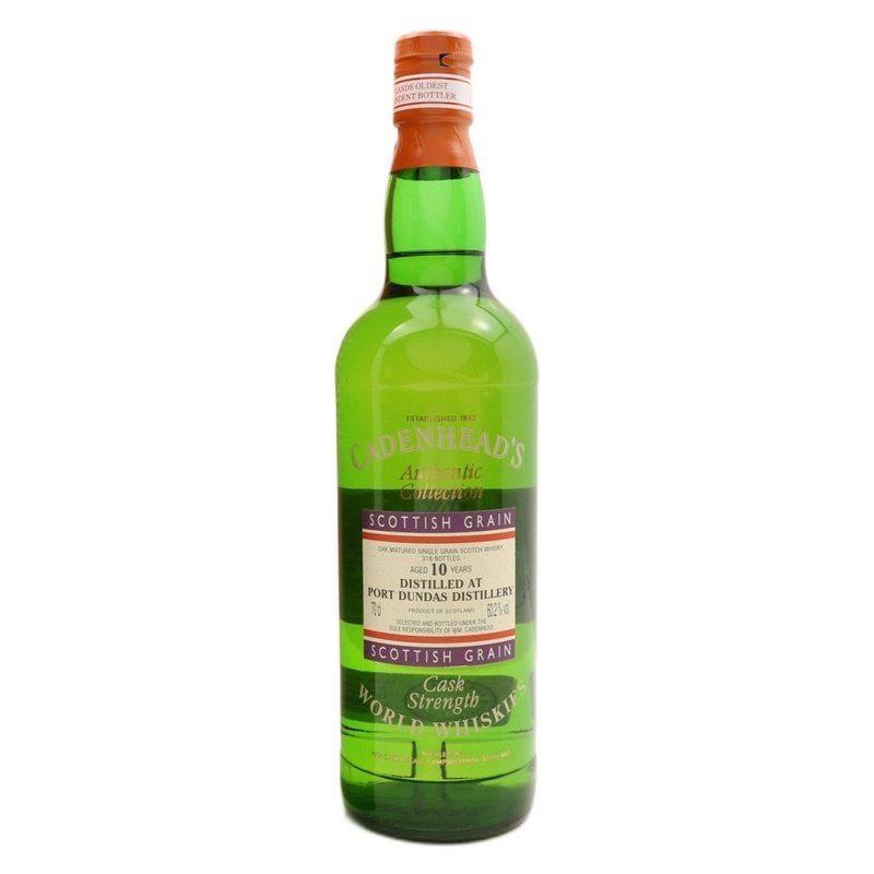 Cadenhead's Authentic Collection Port Dundas 10 Year Old Single Grain Scotch Whisky - Vintage Wine & Spirits