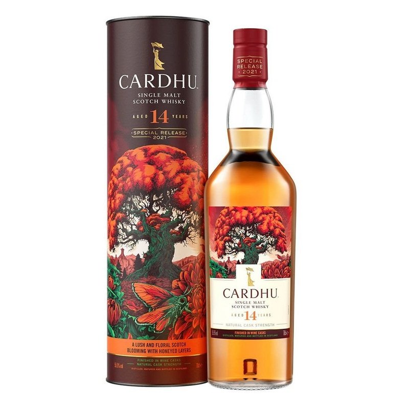 Cardhu 14 Year Old Special Release 2021 "The Scarlet Blossoms of Black Rock" Single Malt Scotch Whisky - Vintage Wine & Spirits