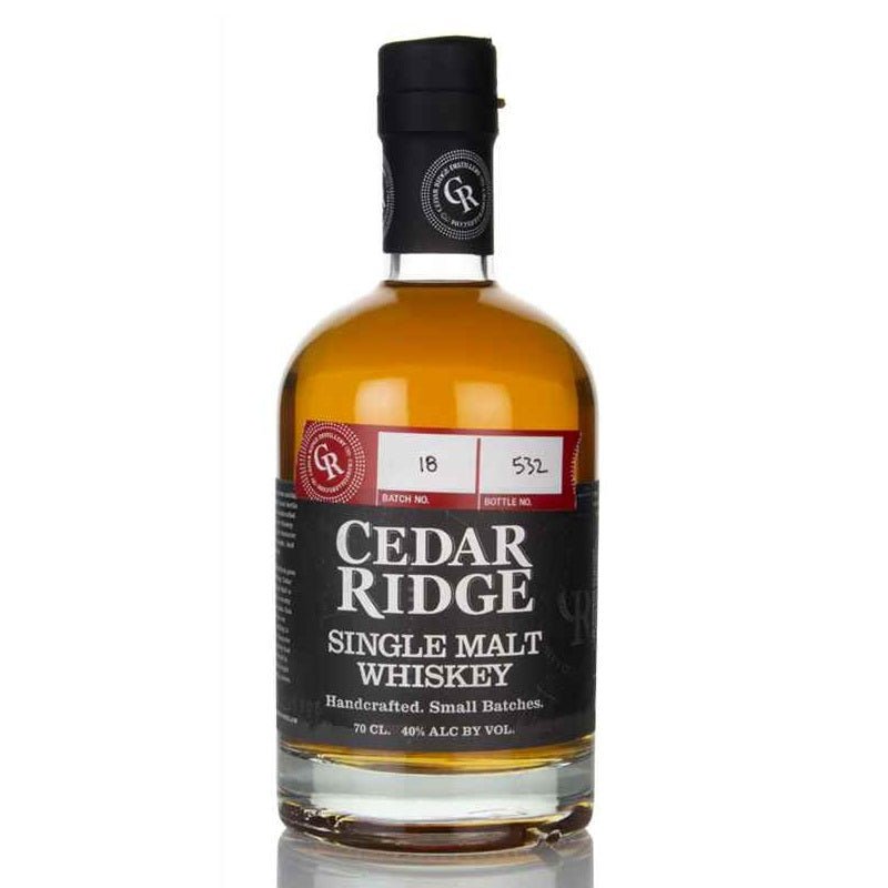 Cedar Ridge Single Malt Whiskey - Vintage Wine & Spirits