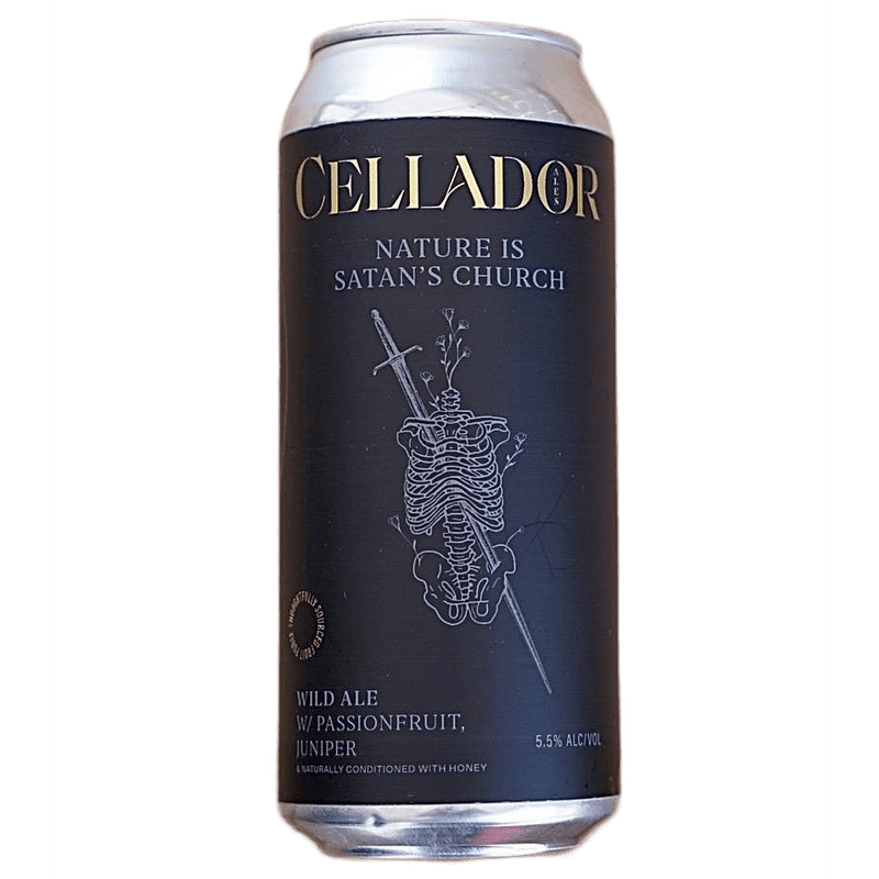 Cellador Ales Nature is Satan's Church Wild Ale Beer 4-Pack - Vintage Wine & Spirits