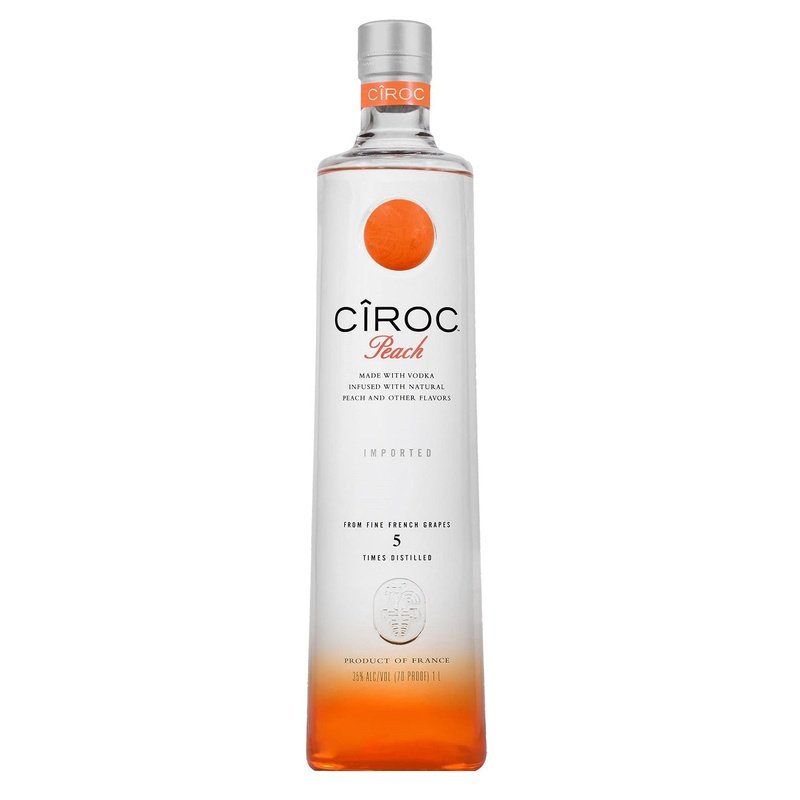 Ciroc Peach Flavored Vodka Liter - Vintage Wine & Spirits