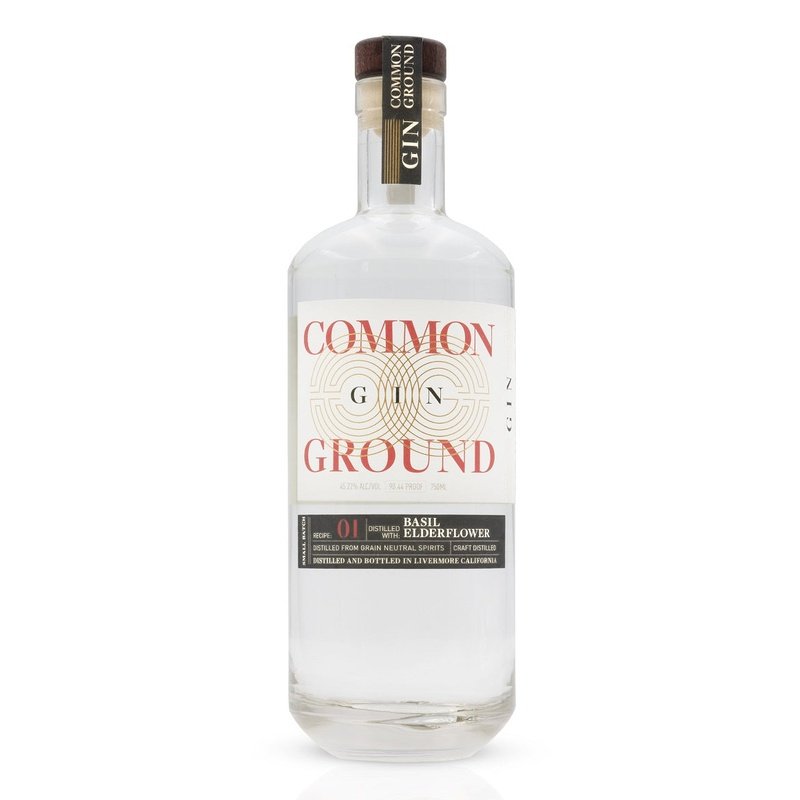 Common Ground Recipe 01 Basil & Elderflower Gin - Vintage Wine & Spirits