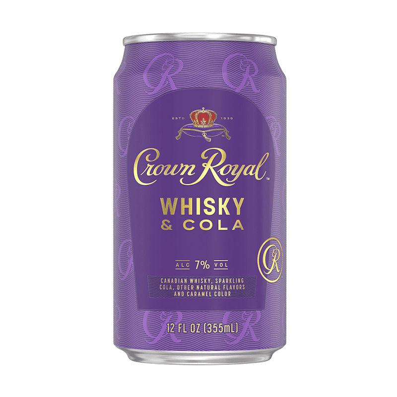 Crown Royal Whisky & Cola Cocktail 4-Pack - Vintage Wine & Spirits