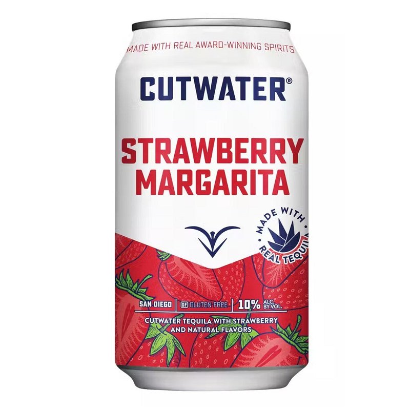 Cutwater Strawberry Margarita 4-Pack Cocktail - Vintage Wine & Spirits