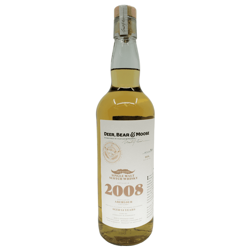 Deer, Bear & Moose 14 Year Old Aberlour 2008 Speyside Single Malt Scotch Whisky - Vintage Wine & Spirits