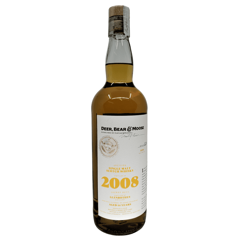 Deer, Bear & Moose 14 Year Old Glenrothes 2008 Speyside Single Malt Scotch Whisky - Vintage Wine & Spirits