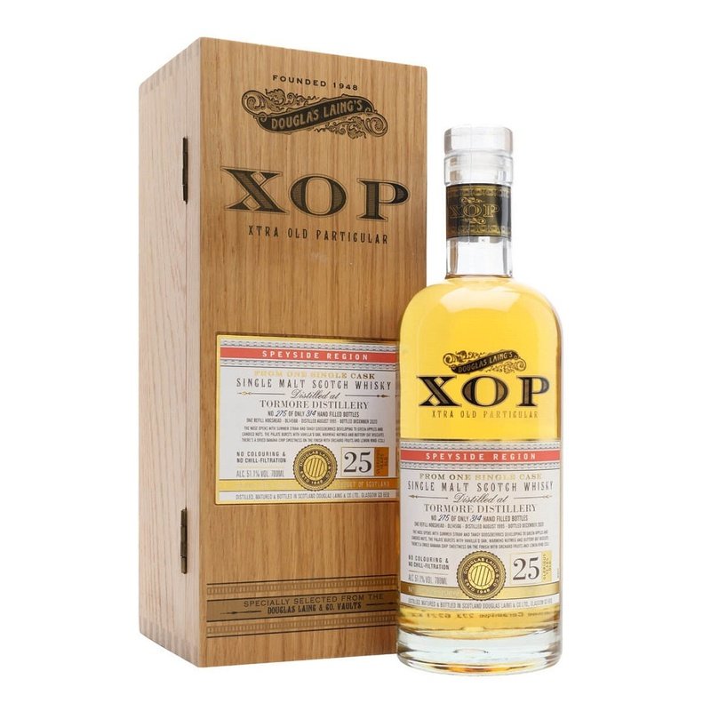 Douglas Laing's 25 Year Old XOP Xtra Old Particular Tormore Single Malt Scotch Whisky - Vintage Wine & Spirits