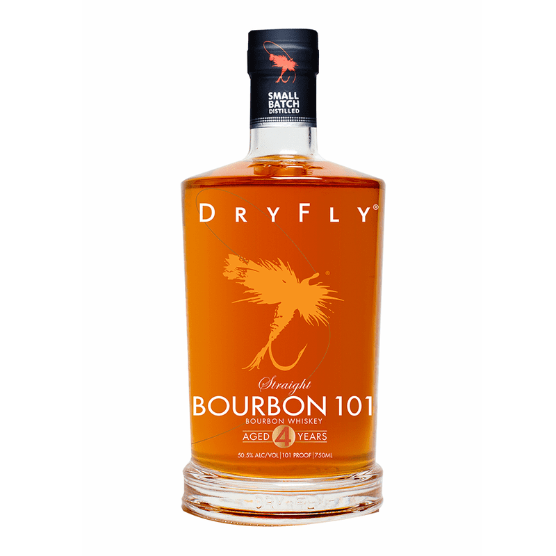 Dry Fly Bourbon 101 Straight Bourbon Whiskey - Vintage Wine & Spirits