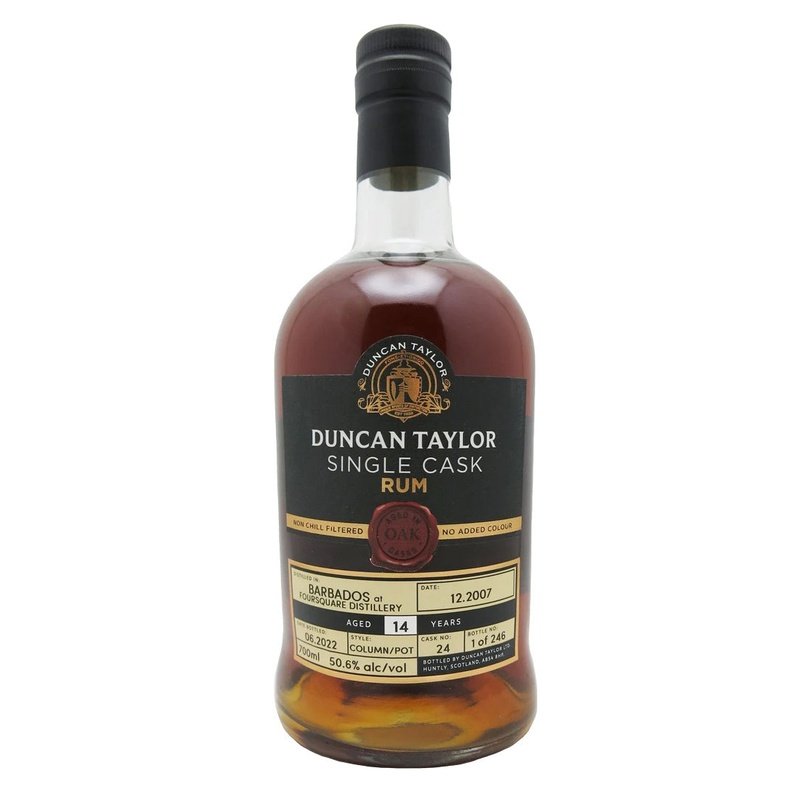 Duncan Taylor 14 Year Old Foursquare Single Cask Rum - Vintage Wine & Spirits