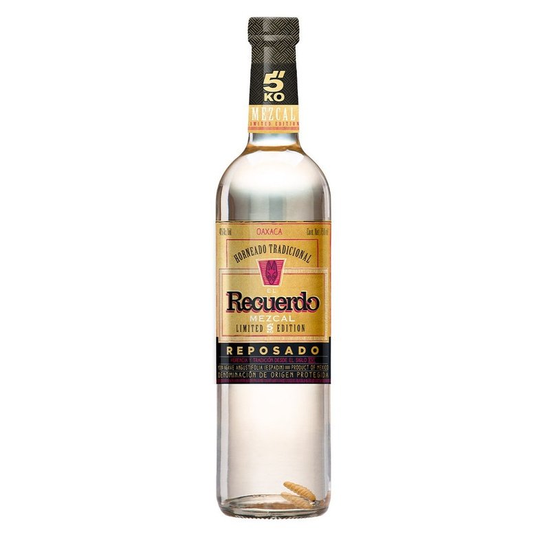 El Recuerdo 5'' Knock Out Reposado Mezcal Limited Edition - Vintage Wine & Spirits