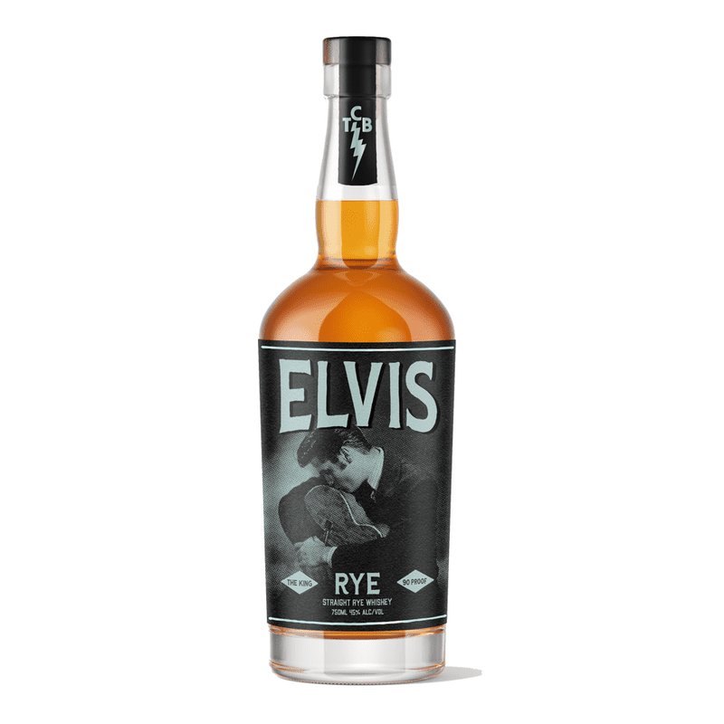 Elvis 'The King' Straight Rye Whiskey - Vintage Wine & Spirits