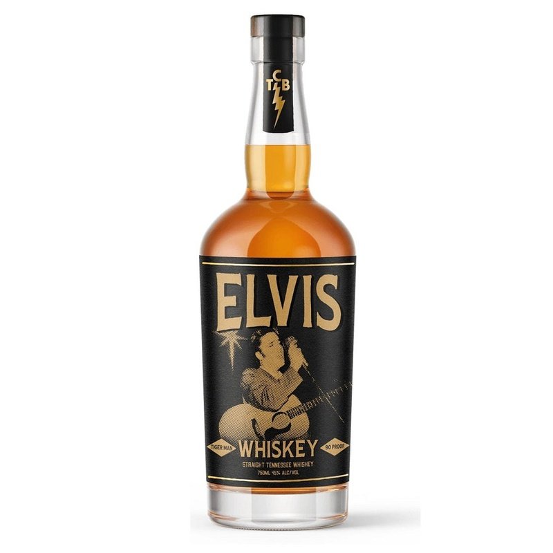 Elvis 'Tiger Man' Straight Tennessee Whiskey - Vintage Wine & Spirits