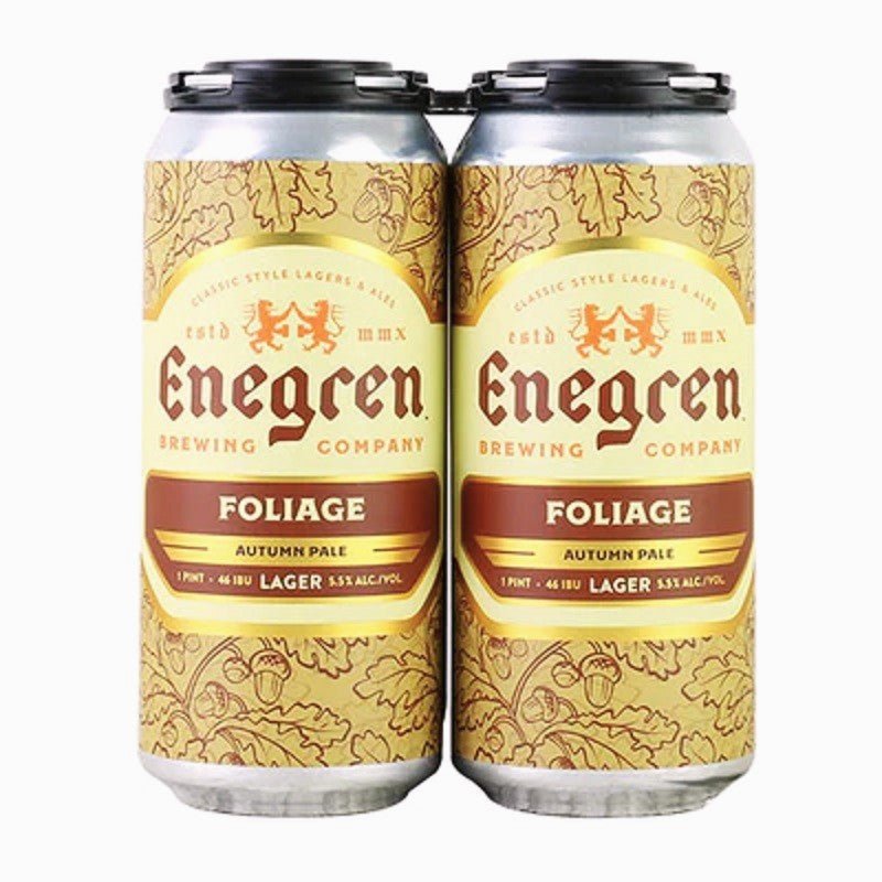 Enegren Brewing Co. Foliage Autumn Lager Beer 4-Pack - Vintage Wine & Spirits