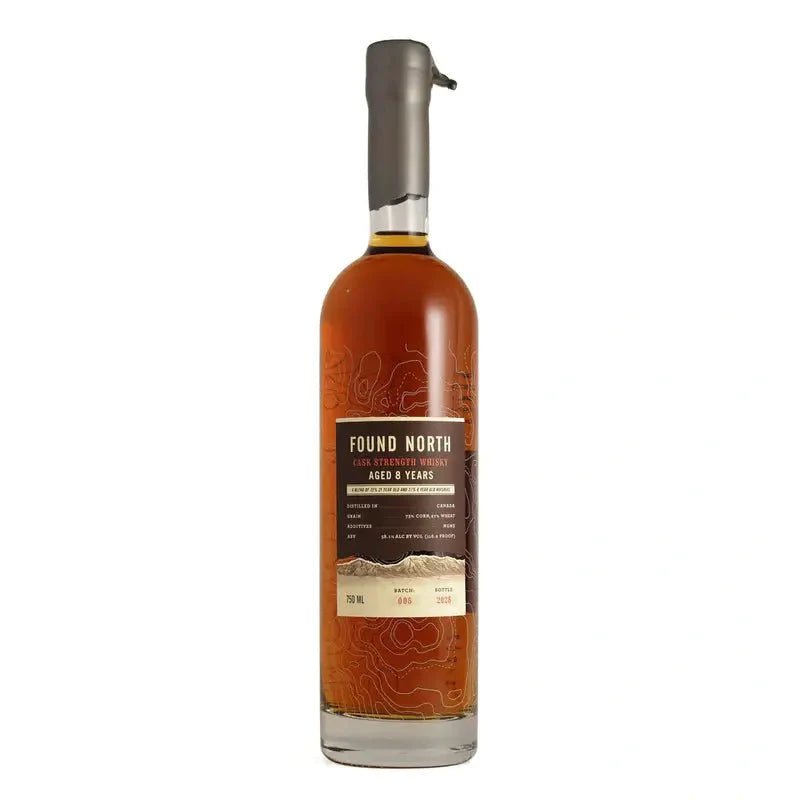 Found North 8 Year Old Batch 005 Cask Strength Canadian Whisky - Vintage Wine & Spirits