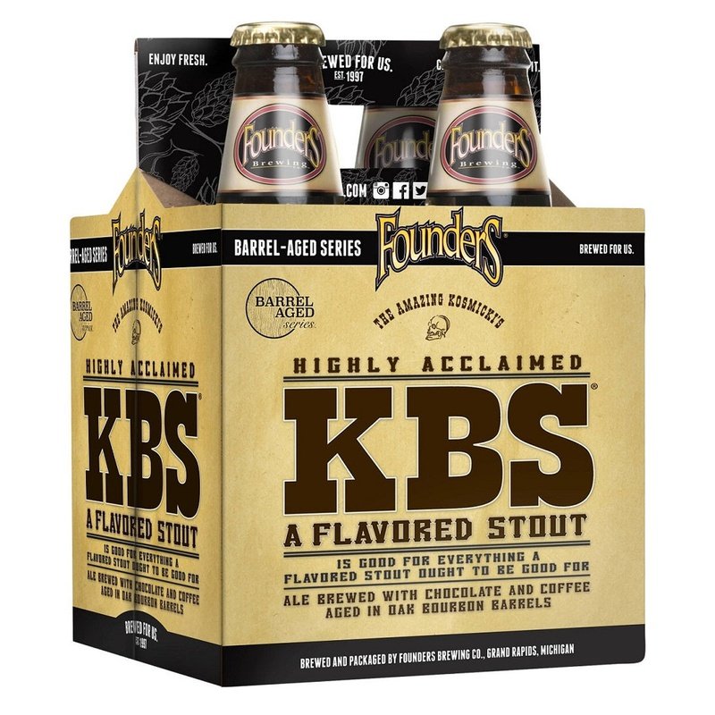Founders Brewing Co. KBS Imperial Stout Beer 4-Pack - Vintage Wine & Spirits