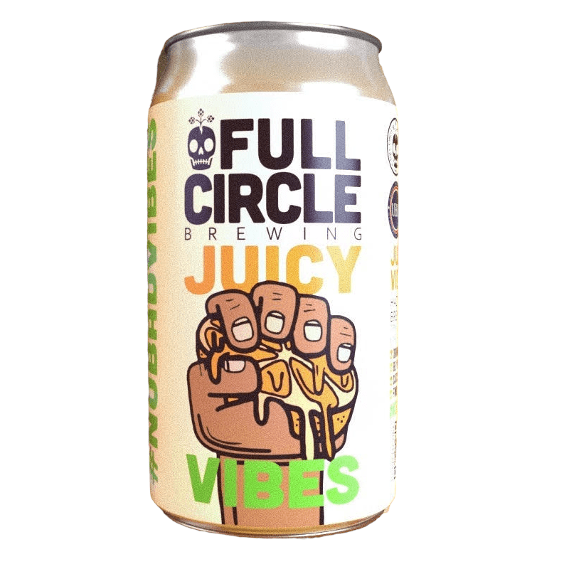 Full Circle Brewing Co. Juicy Vibes Hazy Pale Ale Beer 6-Pack - Vintage Wine & Spirits